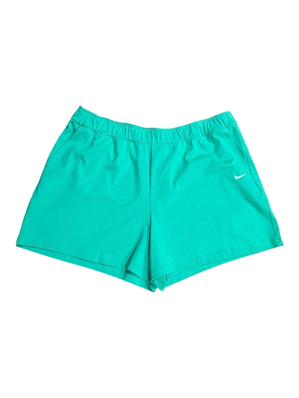 Nike Loose Fit High Rise 100% Cotton Shorts